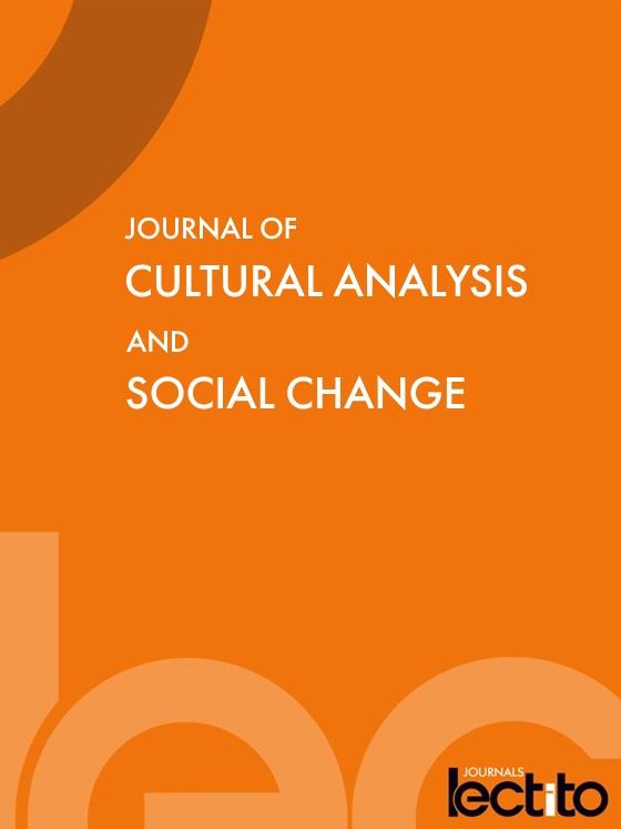 Cover Journal of Cultural Analysis and Social Change